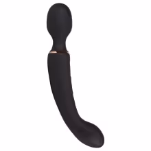Blush Lush - 2 v 1 wand a G-bod vibračný (čierny)