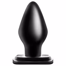 Blush Anal Adventures - XXL análny kolík (čierny)