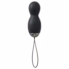 Cotoxo Krila - nositeľné vibračné vajíčko s rádiovým ovládaním (čierne)