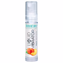 Amoréane - tekutý vibračný stimulačný lubrikant broskyňa (10 ml)