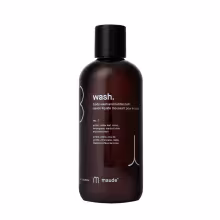 Telový umývací gél a kúpeľová pena Maude WASH no.1 amber, cedar leaf & lemongrass 355 ml