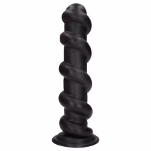 Ouch! Hole Driller - obrovský análny kolík (čierny) - 31,5 cm
