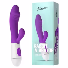Teazers - vibrátor s klitorálnou pákou (fialový)