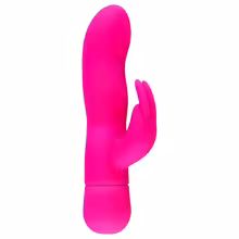 Easytoys Mad Rabbit - vibrátor s králičími uškami na klitoris - ružový