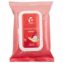 EasyGlide - intím vlhčené obrúsky - hydratačné - 25 ks