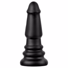 BUTTR Tactical II - obrovský análny kolík (čierny) - 26 cm