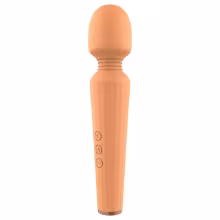 Glam - masážny vibrátor s akumulátorom - oranžový