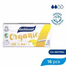 VUOKKOSET BIO Tampón Mini (16 ks)