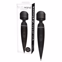 bodywand Midnight kompaktný sieťový wand-masážny prístroj - čierny
