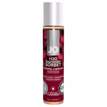 System JO - H2O malinový sorbet - lubrikant na vodnej báze (30 ml)