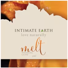 Intimate Earth Melt - hrejivý lubrikačný gél (3 ml)