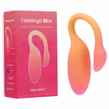 Magic Motion Flamingo Max - vibračné vajíčko ovládané aplikáciou (oranžové)