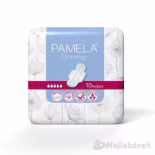Pamela Ultra Wings hygienické vložky s krídelkami 10 ks
