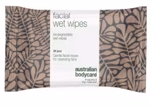 Australian Bodycare Tea Tree Oil čistiace a odličovacie obrúsky na tvár 24 ks