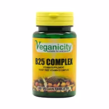 Veganicity B25 Complex - vitamín B komplex, 60 vegan tabliet