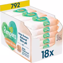 PAMPERS Harmonie Protect & Care Baby 18× 44 ks
