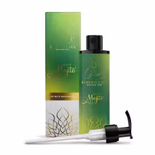 Masážny a lubrikačný olej 2v1 BodyGliss Minty Mojito 150 ml