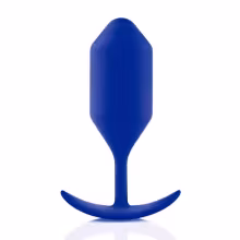 Kolík análny b-Vibe Snug Plug 4 modrý