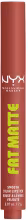 NYX PROFESSIONAL MAKEUP Fat Matte Smooth Color Lipstick 04 Rose Robe, 2 g