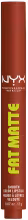 NYX PROFESSIONAL MAKEUP Fat Matte Smooth Color Lipstick 06 Beary Nude, 2 g