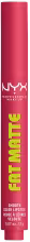 NYX PROFESSIONAL MAKEUP Fat Matte Smooth Color Lipstick 11 Pink Puff, 2 g