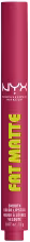 NYX PROFESSIONAL MAKEUP Fat Matte Smooth Color Lipstick 12 Blush Blanket, 2 g