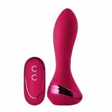 Kolík análny Dream Toys Sparkling ISABELLA nafukovací červený