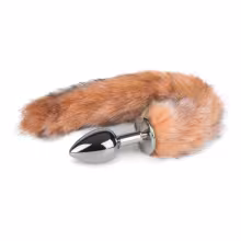 Kolík análny EasyToys Fox No. 7 strieborný