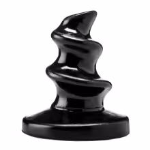 Kolík análny HARDTOYS DPVIS03 black