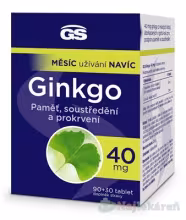 GS Ginkgo 40 mg tabliet 90+30