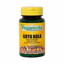 Veganicity Gotu Kola 600mg, 60 tabliet