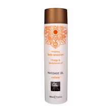 Olej masážny HOT Shiatsu extase Orange & Sandalwood oil 100 ml
