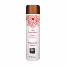 Olej masážny HOT Shiatsu passion Cherry & Rosemary oil 100 ml