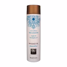 Olej masážny HOT Shiatsu masculine Amber & Eucalyptus oil 100 ml
