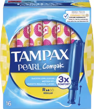 TAMPAX Compak Pearl Regular 16 ks