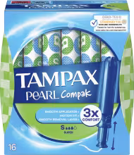 TAMPAX Compak Pearl Super 16 ks