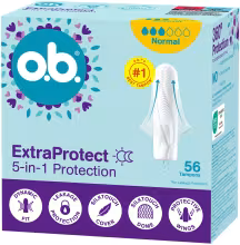 O.B. Extra Protect Normal 56 ks