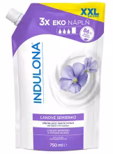 Indulona Tekuté mydlo náhradná náplň Ľanové semienko 750 ml