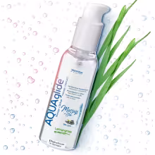 Masážny gél JoyDivision 2v1 AQUAglide Massage Glide Lemongrass 200 ml
