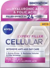 NIVEA Hyaluron Cellular Filler Anti-Age SPF15 Day Cream 50 ml