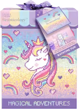 BAYLIS & HARDING Box produktov starostlivosti o telo a gumičiek do vlasov Unicorn 480 ml