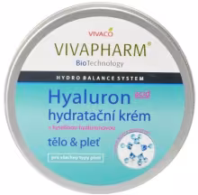 VIVACO Vivapharm Intenzívny pleťový krém s kyselinou hyalurónovou 200 ml