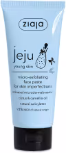 ZIAJA Jeju Mikro-exfoliačná pleťová pasta 75 ml