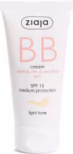 ZIAJA BB krém normálny, suchá, citlivá pleť – tón svetlý SPF15 50 ml