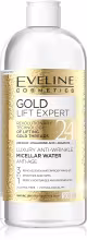 EVELINE COSMETICS Gold Lift Expert Anti-Wrinkle Micellar Water Anti-Age 3 in 1 500 ml