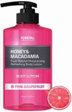 KUNDAL Honey & Macadamia Pure Body Lotion Pink Grapefruit 500 ml