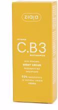 ZIAJA Vitamín C. B3 Niacinamide Nočná krémová maska 50 ml