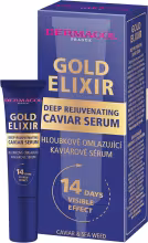DERMACOL Gold Elixir omladzujúce kaviárové sérum 12 ml