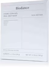 BIODANCE Hydro Cera-Nol Real Deep Mask nočná hydratačná pleťová maska 4 x 34 g