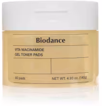 BIODANCE Vita Niacinamide Gel Toner Pads 60 ks